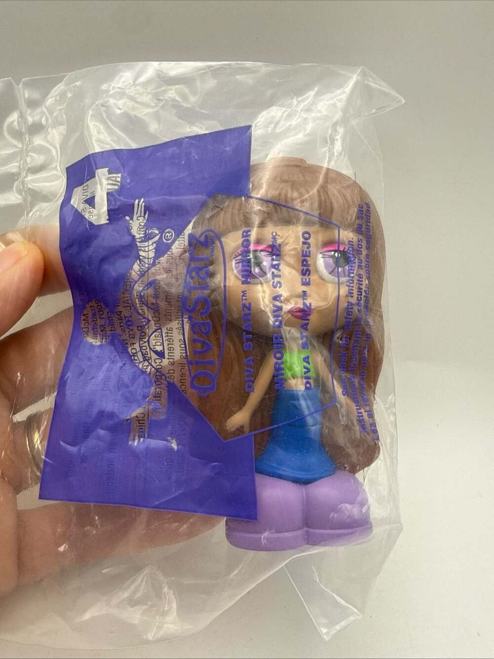 2001 McDonald's Diva Starz #4 Mirror Happy Meal Toy Sealed